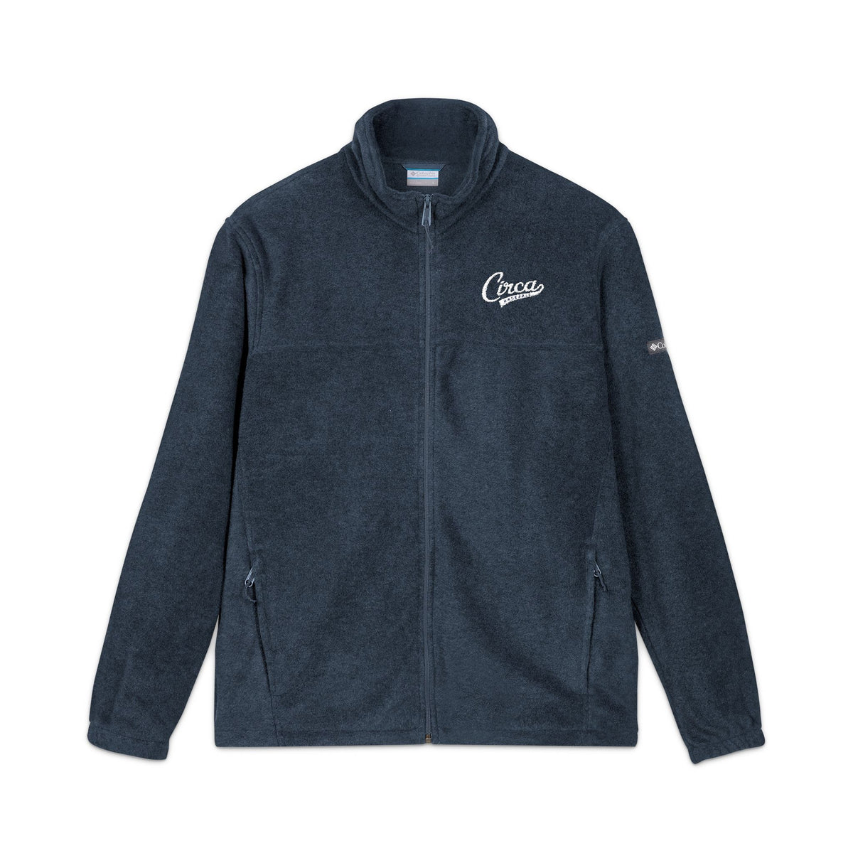 Circa Baseball Unisex Embroidered Columbia Fleece Jacket