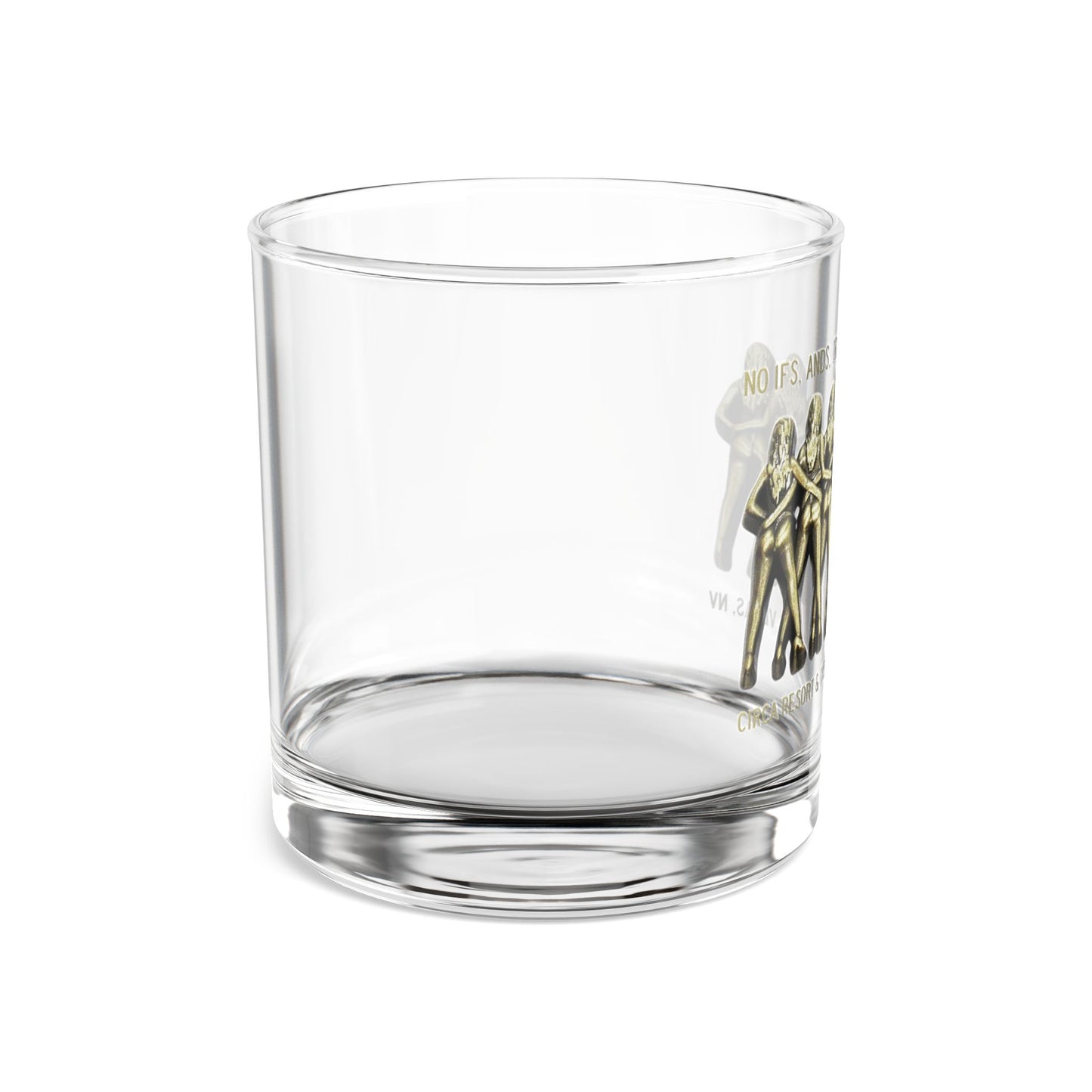 Crazy Girls Collectors Rocks Glass