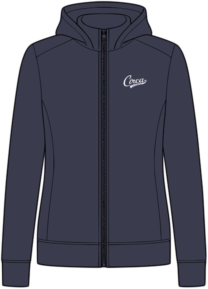 Circa Baseball Women's Smooth Fleece Hooded Jacket