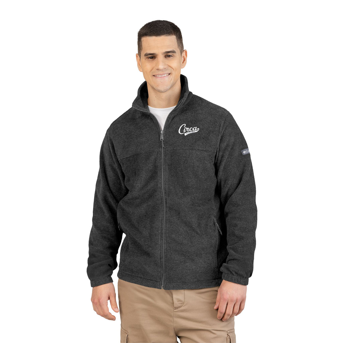 Circa Baseball Unisex Embroidered Columbia Fleece Jacket