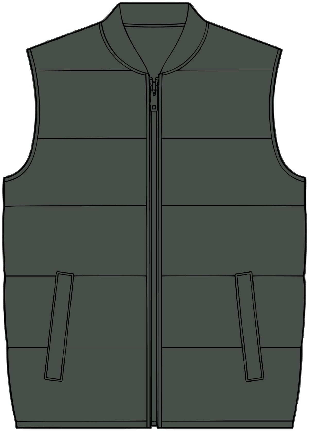 Circa Classic Puffy Vest – Insulated Quilted Outdoor Vest