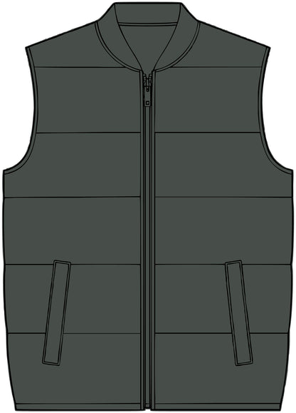 Circa Classic Puffy Vest – Insulated Quilted Outdoor Vest