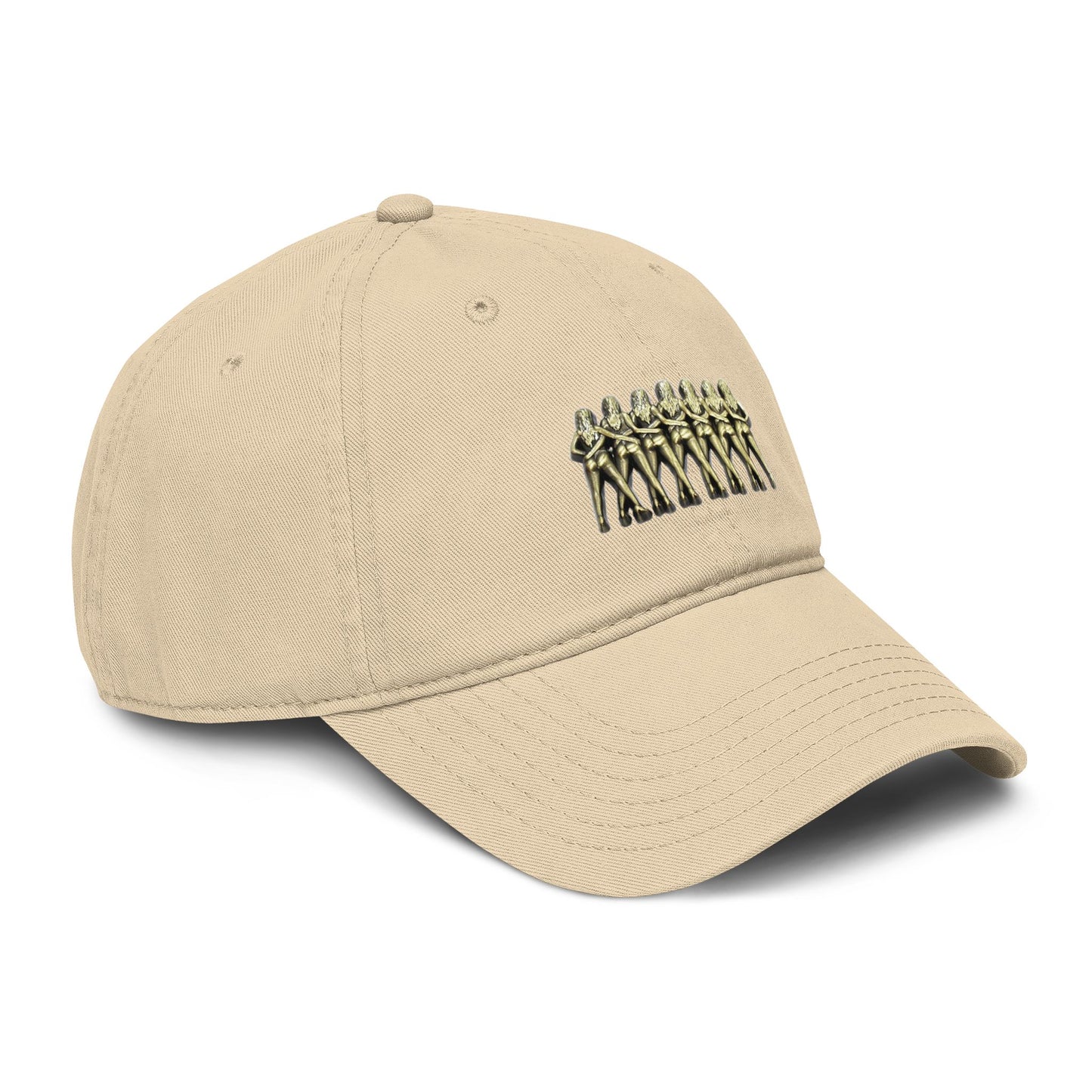 Crazy Girls Washed Baseball Cap