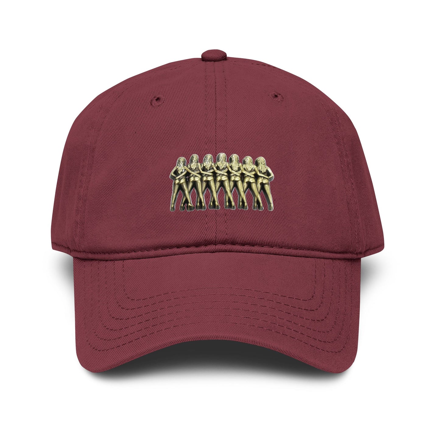 Crazy Girls Washed Baseball Cap