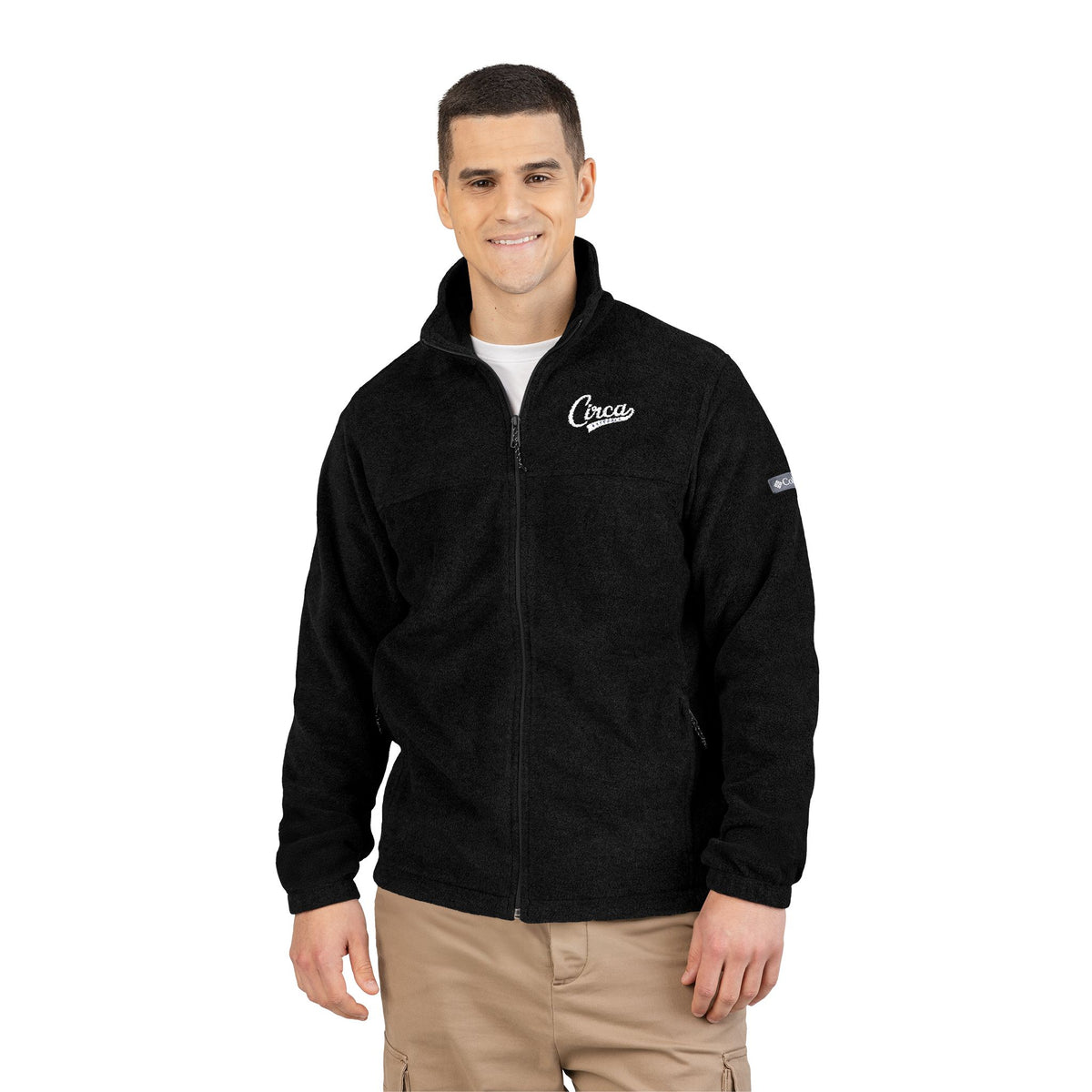 Circa Baseball Unisex Embroidered Columbia Fleece Jacket