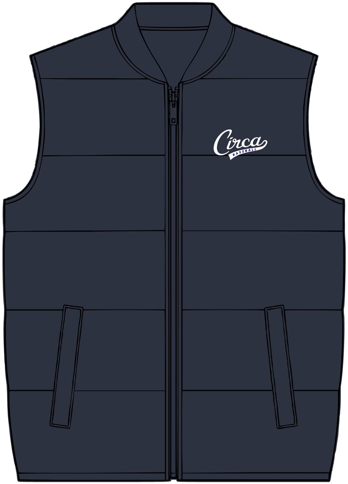Circa Classic Puffy Vest – Insulated Quilted Outdoor Vest
