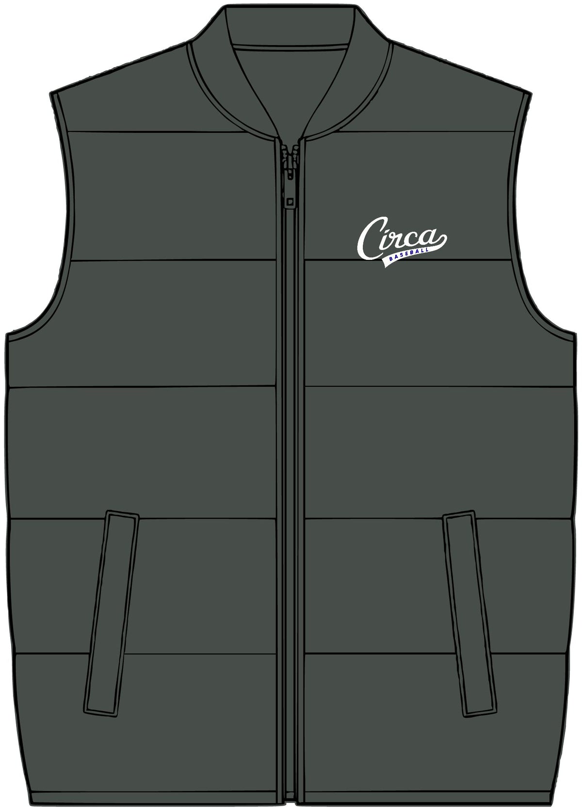 Circa Classic Puffy Vest – Insulated Quilted Outdoor Vest