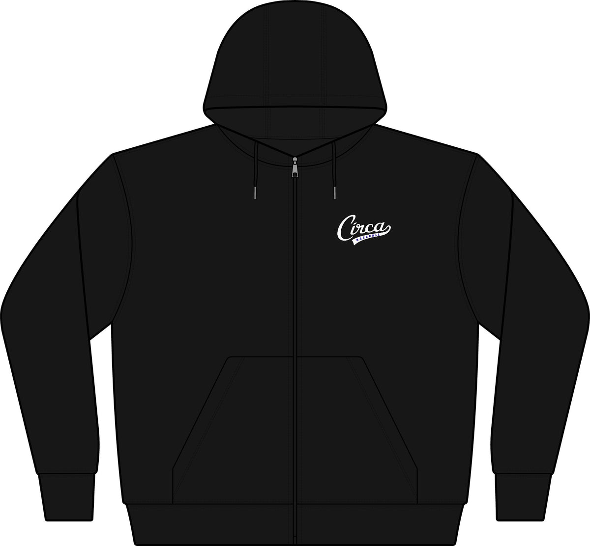 Circa Baseball Women's Performance Zip Hoodie