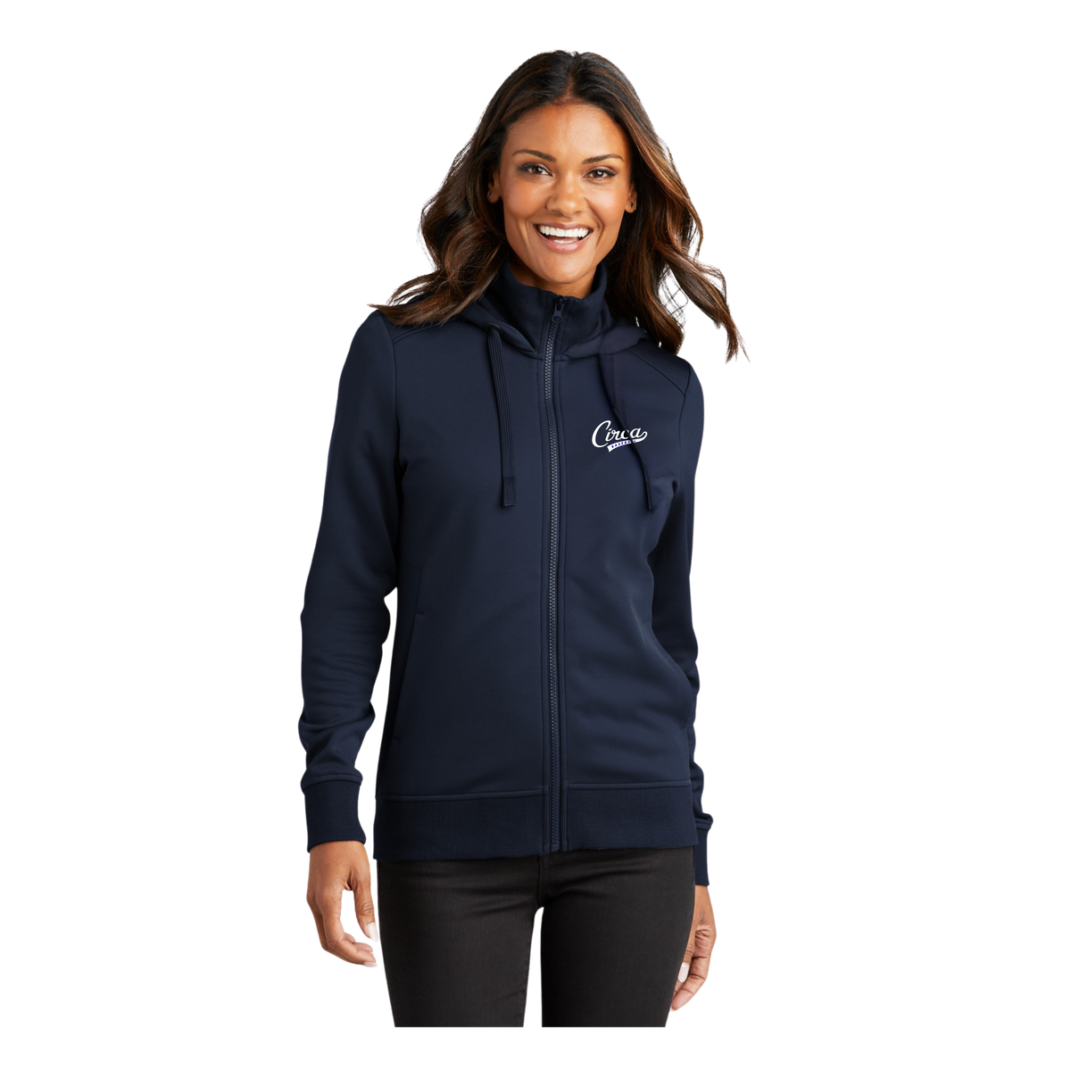 Circa Baseball Women's Smooth Fleece Hooded Jacket